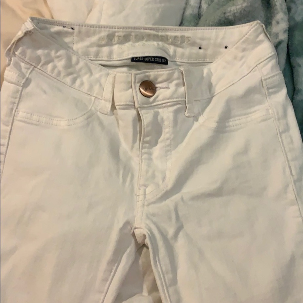 American eagle white jeans